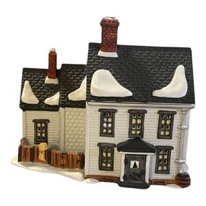 Dept 56 New England Village Jannes Mullet Amish Farm House Mint Retired 1992